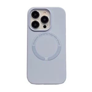 Чехол Screen Geeks Magsafe Liquid Silicone Apple iPhone 14 Pro Max [Lavander]